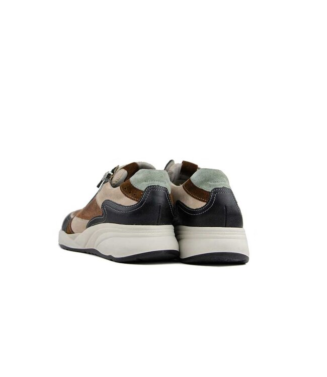 Durea Sneaker Zwart Vachetta Cognac H