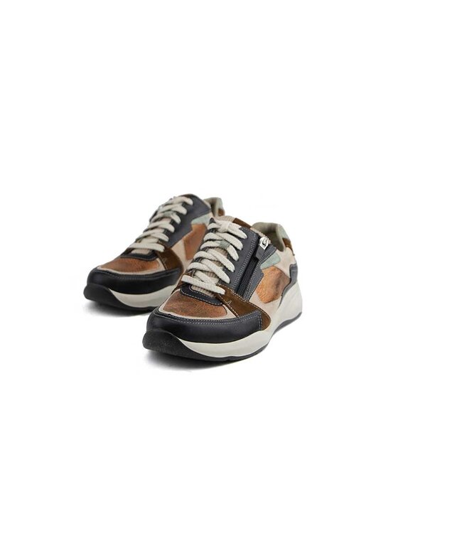 Durea Sneaker Schwarz Vachetta Cognac H