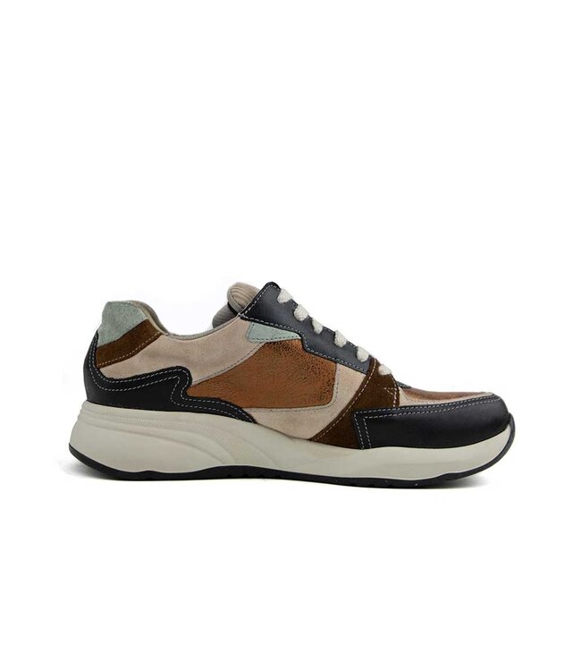 Durea Sneaker Schwarz Vachetta Cognac H