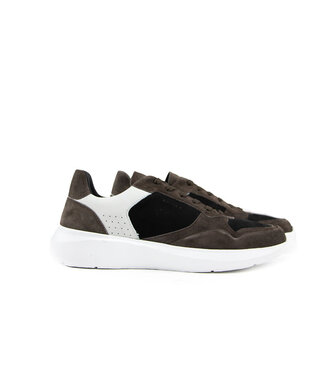 Nubikk Nubikk Rocky Road Wave Dark Grey Suede Black