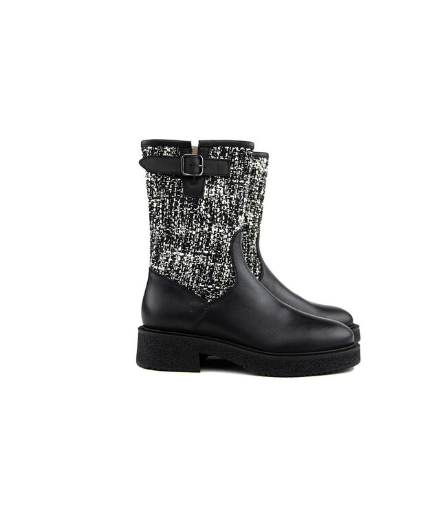 DL Sport Bikerboot Vitello Nero Chanel