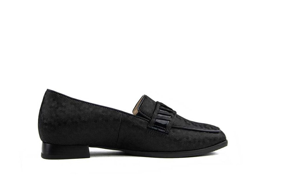 Hassia Hassia Loafer Schwarz Multi Pixel Napoli