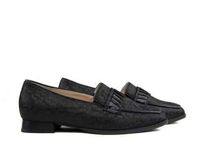 Hassia Hassia Loafer Schwarz Multi Pixel Napoli  H Hassia Hassia Loafer Schwarz Multi Pixel Napoli  H
