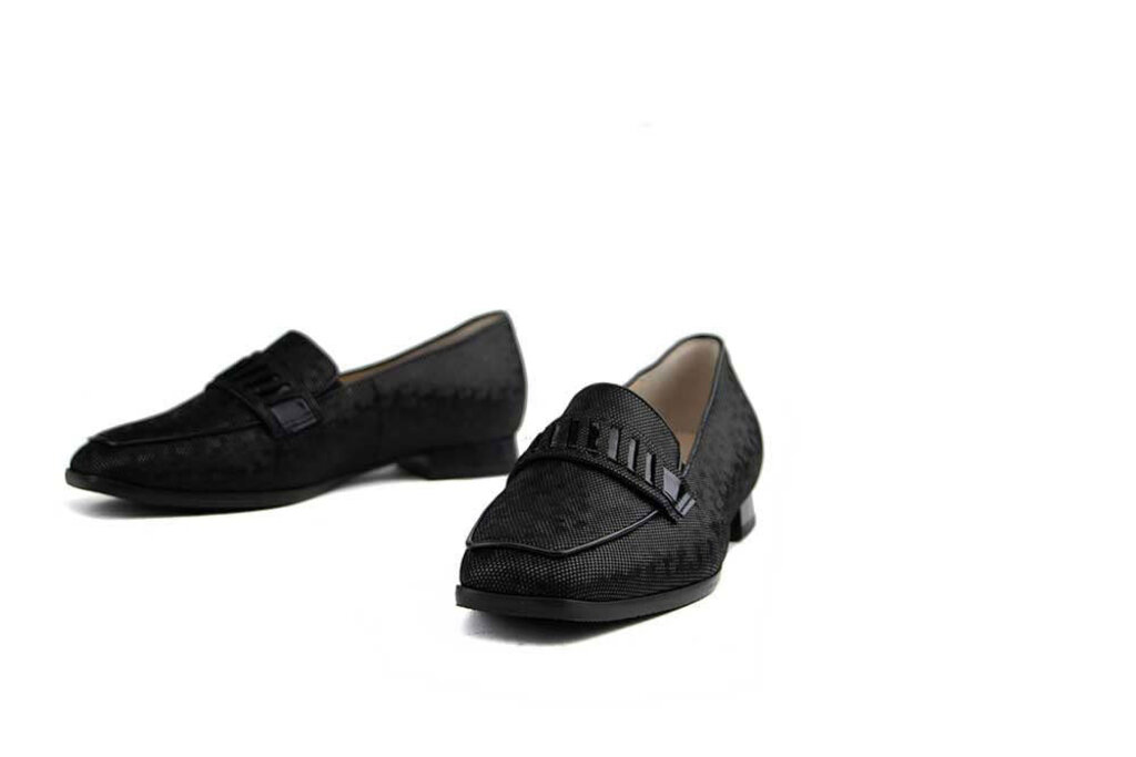 Hassia Hassia Loafer Schwarz Multi Pixel