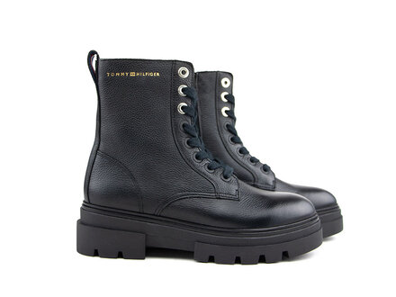 Tommy Hilfiger Tommy Hilfiger Bicolor Lace Up Black