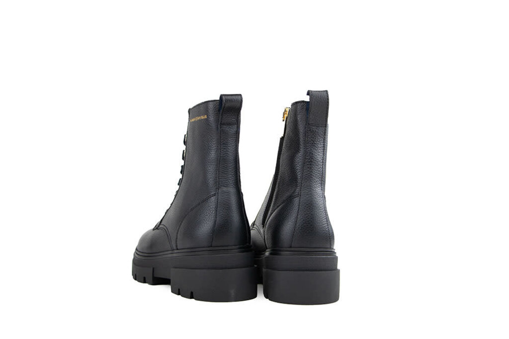 Tommy Hilfiger Tommy Hilfiger Veterboots Bicolor Lace Up Black