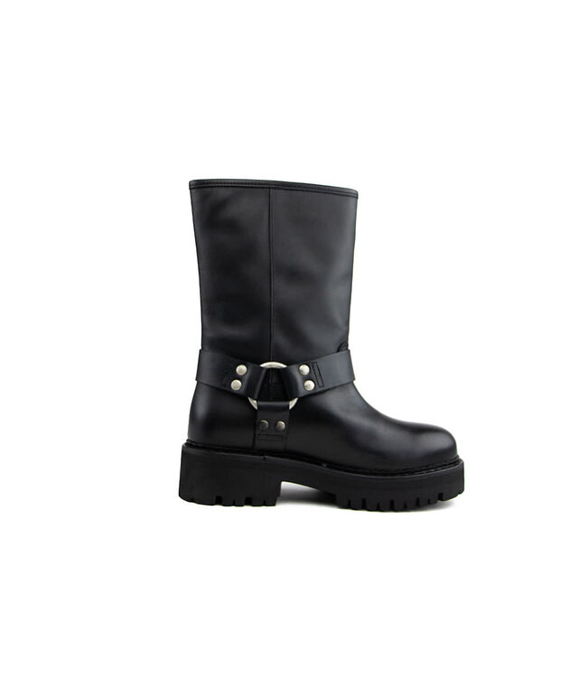 Tommy Hilfiger Jeans Urban Biker Boot Black
