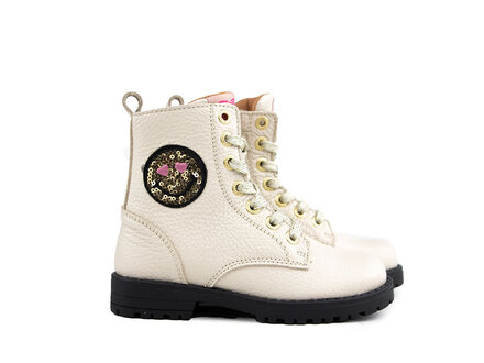 Develab Develab Veterboot Smiley Beige Nappa
