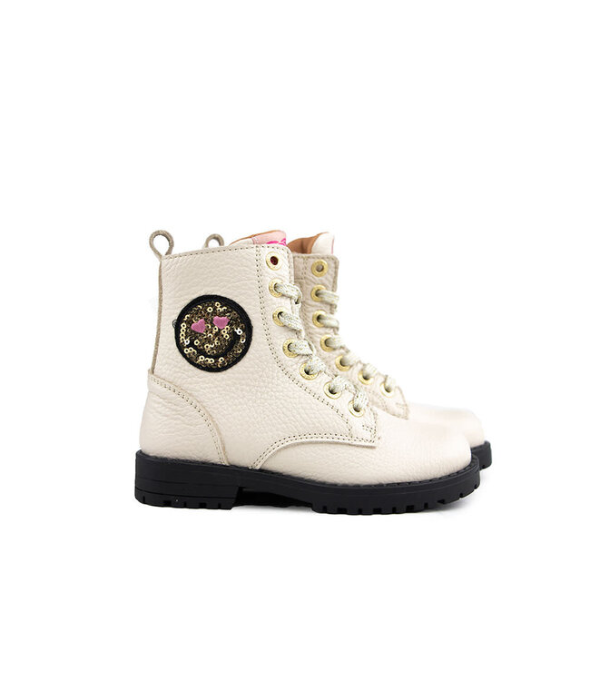 Develab Veterboot Smiley Beige Nappa