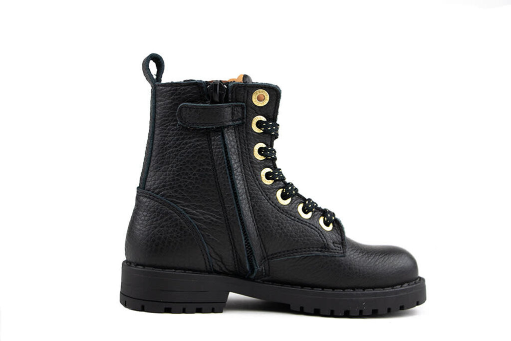 Develab Develab Veterboot Smiley Black Nappa