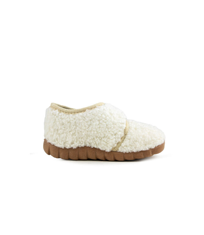 Fischer Pantoffel Weiss Teddy