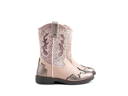 Red-Rag Red Rag Western Boot Red Combi