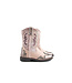 Red Rag Western Boot Red Combi