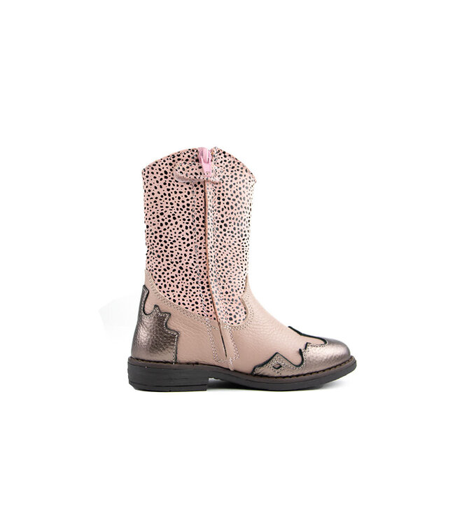 Red Rag Western Boot Red Combi