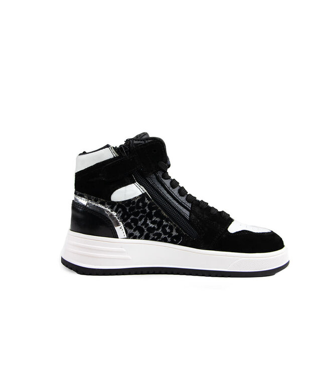 Hip Mid Sneaker Dark Silver Combi