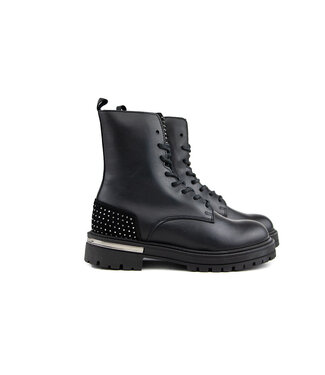 HIP Hip Veterboot Studs Zwart Combi