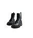 Hip Veterboot Studs Zwart Combi