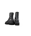 Nubikk Biker Boots Fae Leva Fur Black Leather