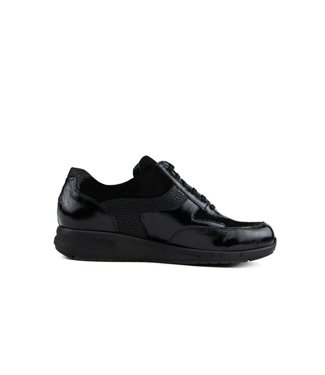 Durea Sneaker Black Patent Suède K