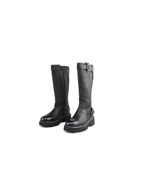 Via Vai Bikerboot Ziva Blaine Garda Nero