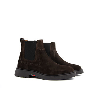 Tommy Hilfiger Tommy Hilfiger Comfort Suede Chelsea Dark Coffee