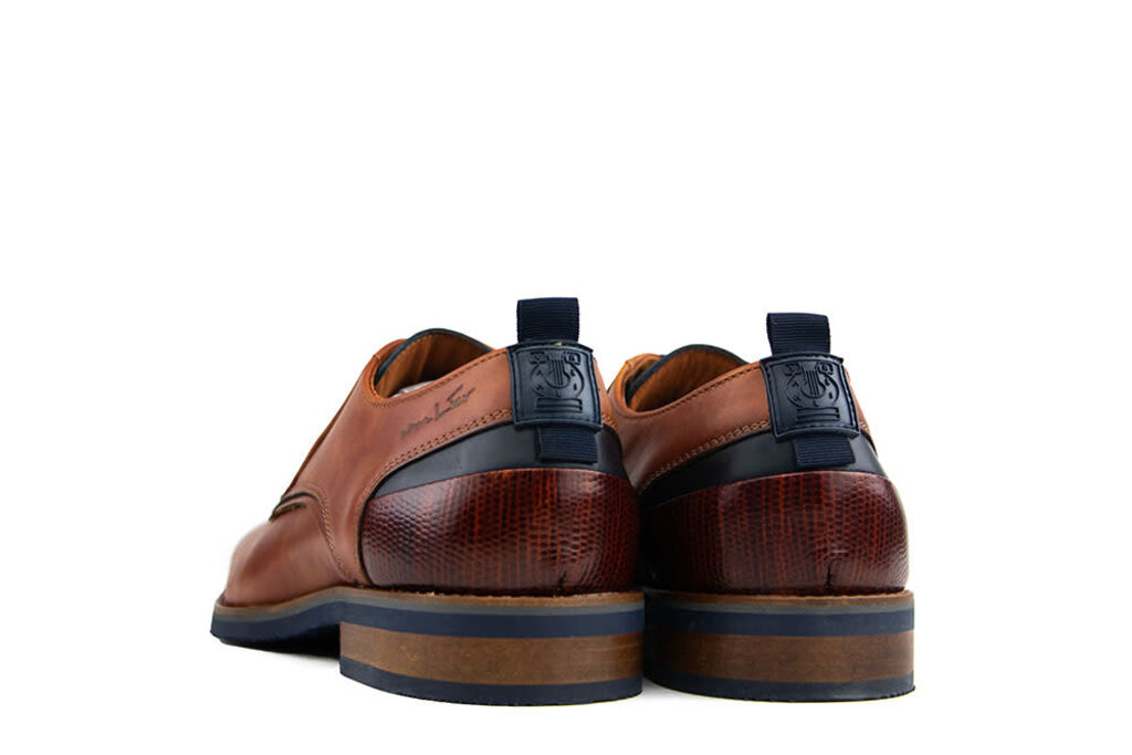 Van Lier Van Lier Lace-up Shoes Amalfi Cognac