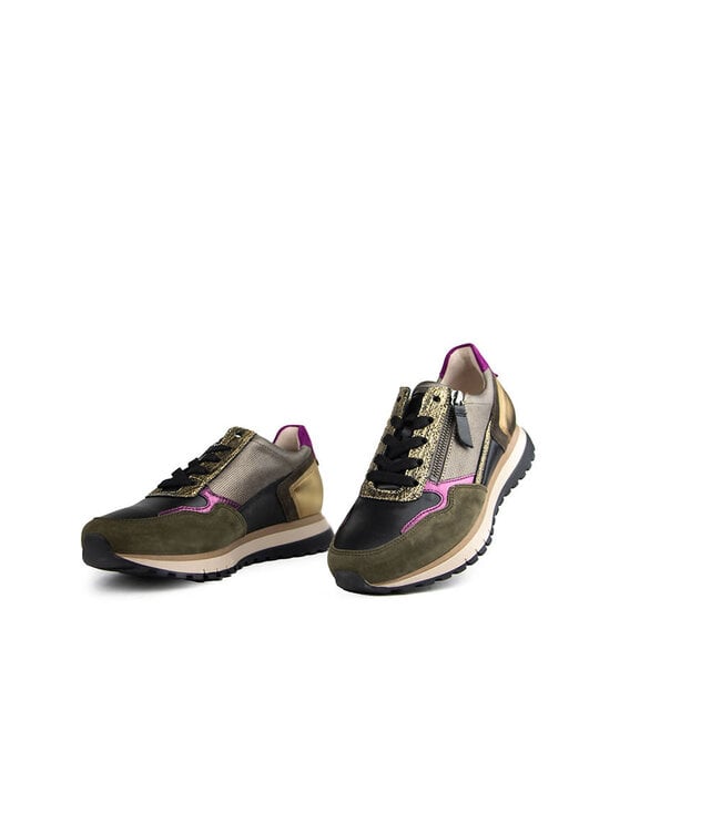 Gabor Gabor Sneaker Schwarz Efeu Golden Triton