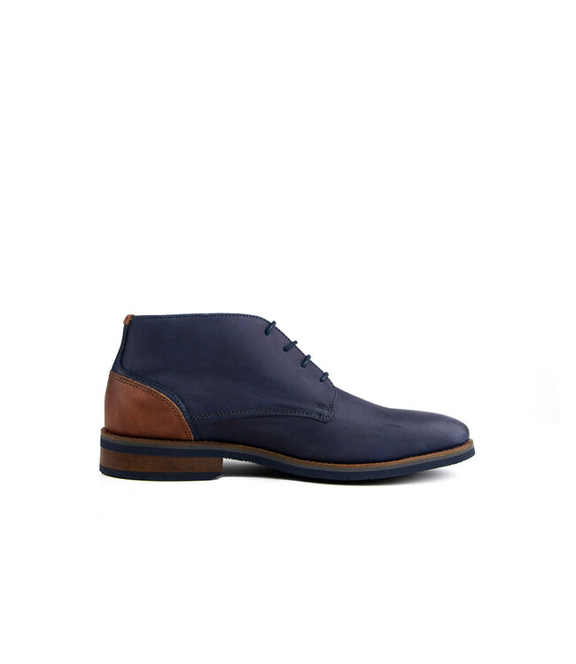 Van Lier Mid Schnürschuhe Amalfi Navy Blau