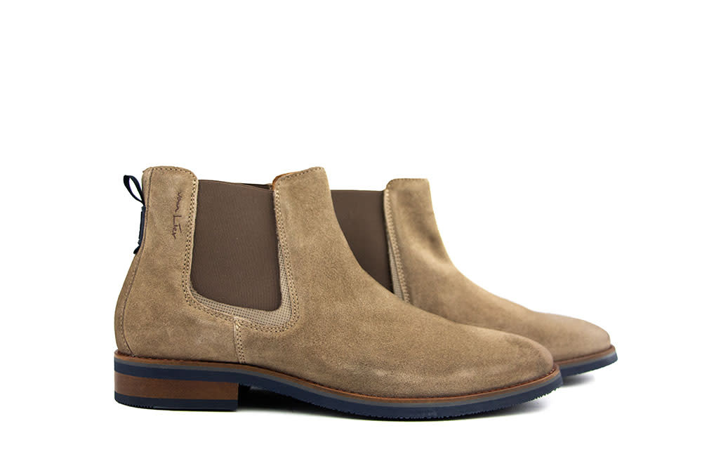 Chelsea boots met hak Zwart – Smile Favorites