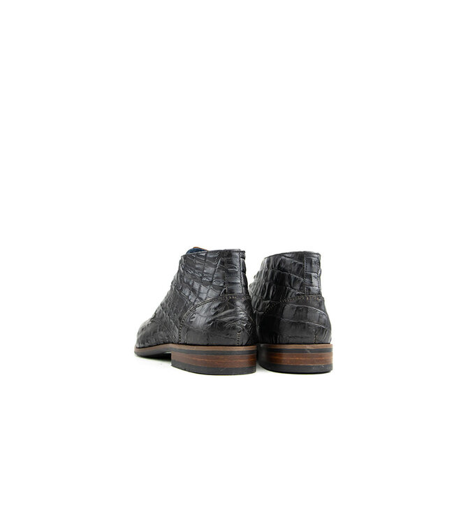 Berkelmans Albardon Black Brown Kroko