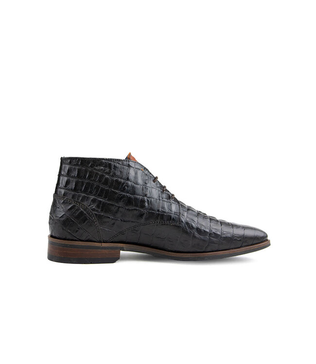Berkelmans Albardon Black Brown Kroko