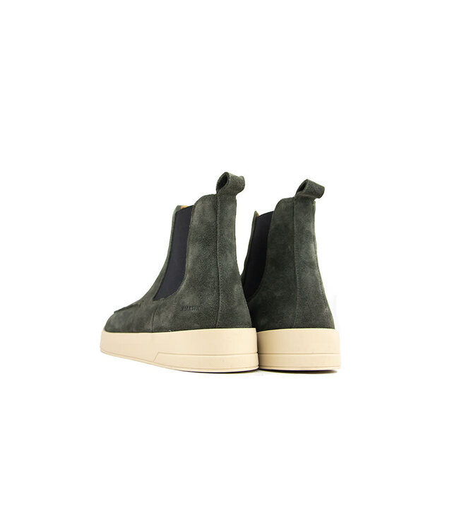 Blackstone Chelsea Boots Green Suede