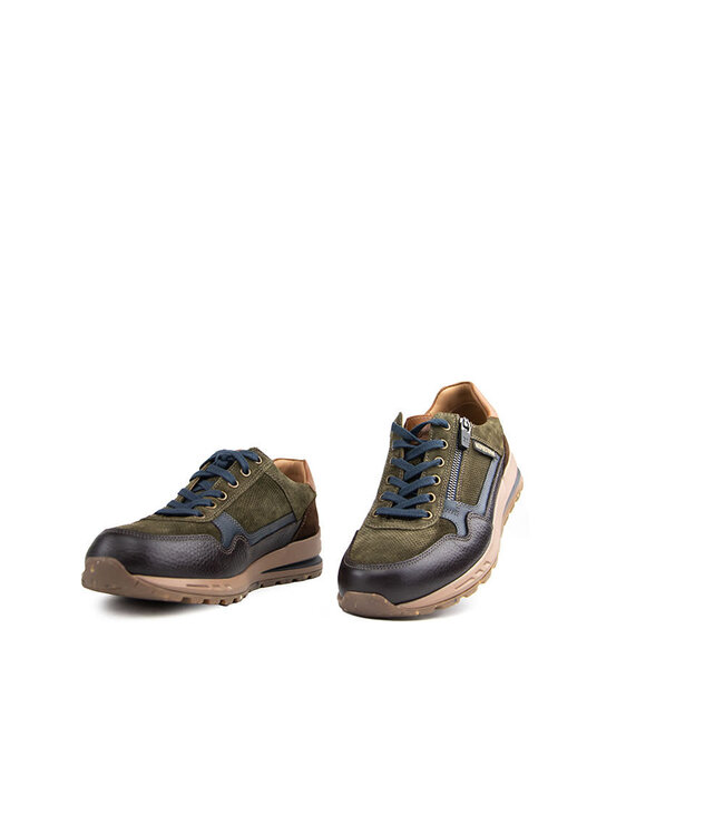 Mephisto Sneaker Bradley Dark Brown Combi