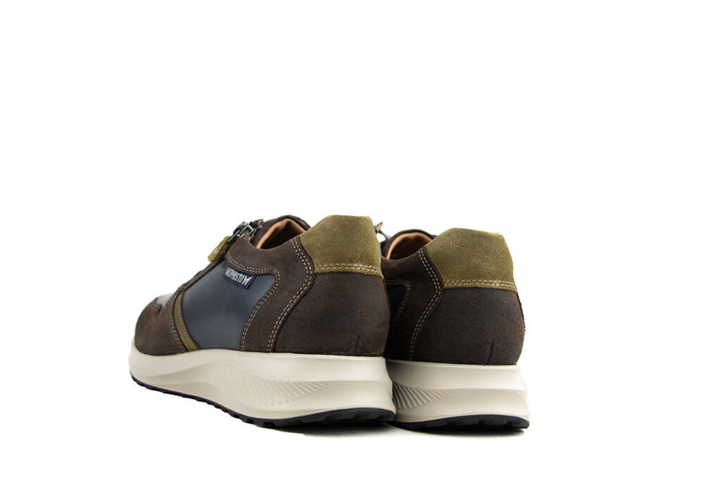 Mephisto Mephisto Sneaker Dino Walnut Old Velours