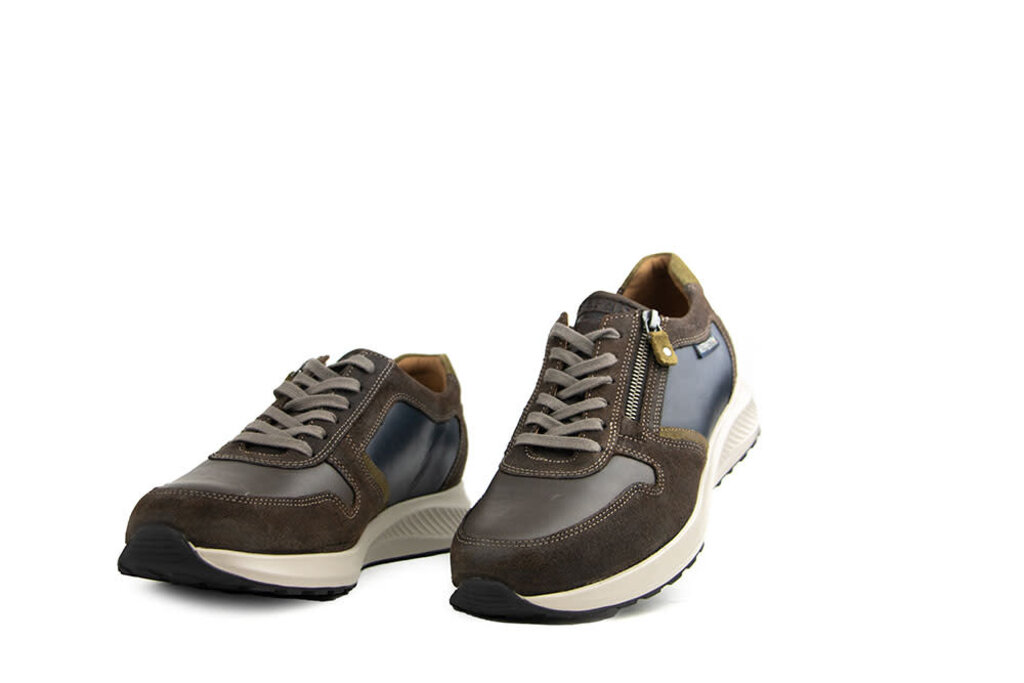 Mephisto Mephisto Sneaker Dino Walnut Old Velours