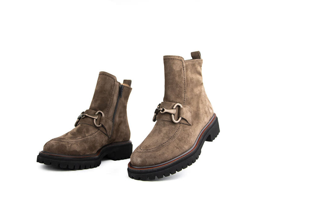 Paul Green Paul Green Enkellaars Bit Soft Suede Earth