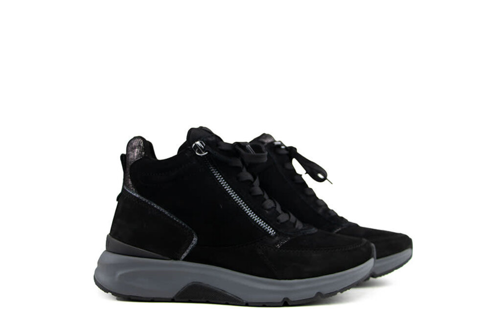 Gabor Gabor Hoge Sneaker Schwarz  Anthrazit