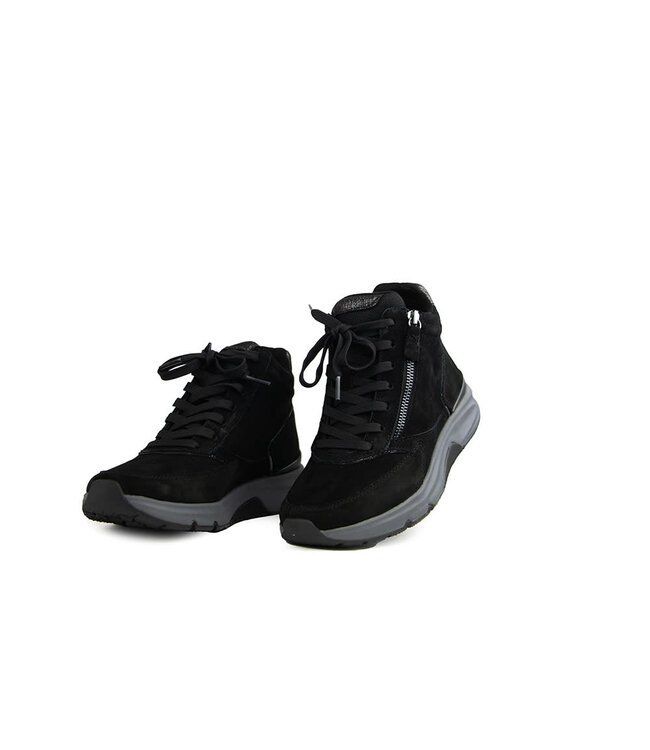 Gabor Hoge Sneaker Schwarz  Anthrazit