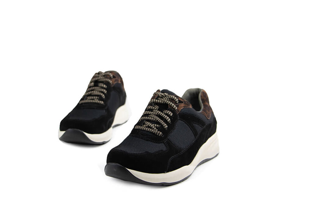 Durea Durea Sneaker Zwart Espresso