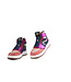 Hip Hoge Sneaker Fucsia Combi
