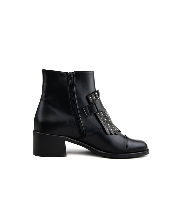 Pertini Enkellaars Studs Cesar Black