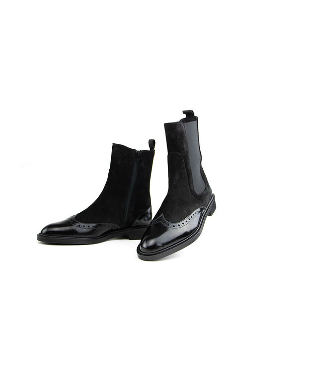 Pertini Chelsea Boots Black Pulido Faraon