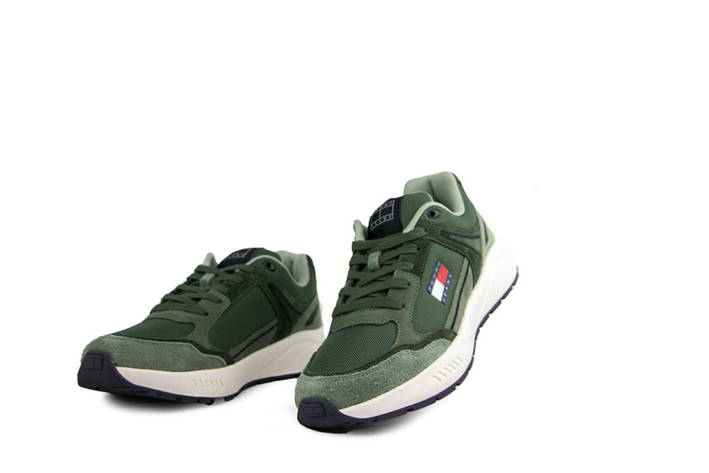 Tommy Hilfiger Tommy Hilfiger Runner Mix Material Deep Woods