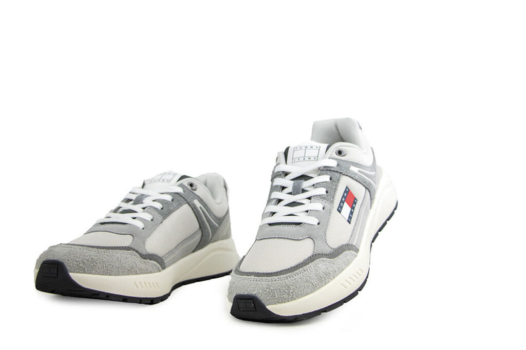 Tommy Hilfiger Tommy Hilfiger Runner Mix Material Zinc Grey