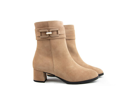 Hassia Hassia Enkellaars Cappuccino Samtkid Cara H Hassia Hassia Enkellaars Cappuccino Samtkid Cara H