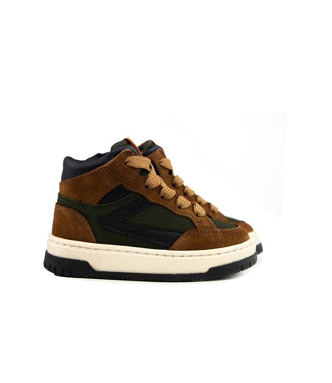 Pinocchio Mid Sneaker Mid Brown Combi