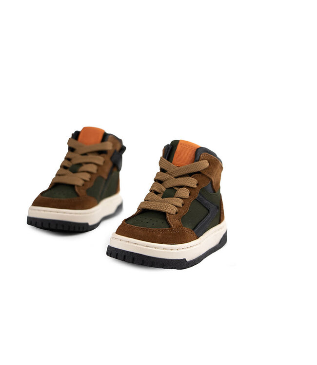 Pinocchio Mid Sneaker Mid Brown Combi