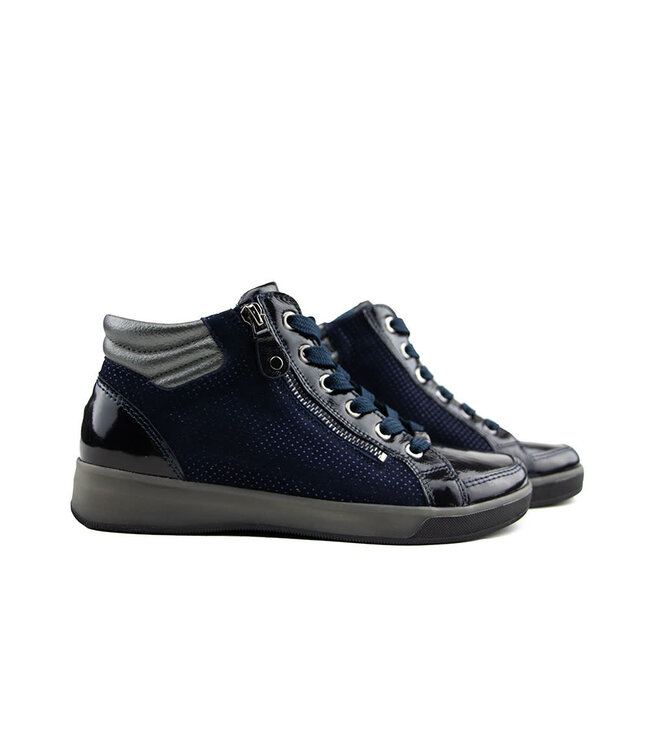 Ara Hoche Sneaker Blau Puntikid