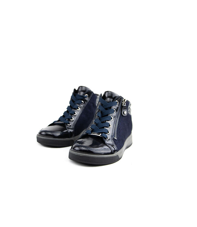 Ara Hoche Sneaker Blau Puntikid