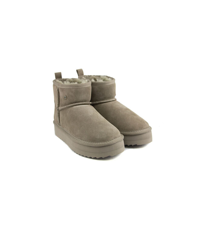 Warmbat Boots Wallaby Plateau Moss Suede